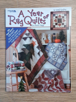 Annis Clapp - A year of rag quilts