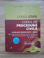 Dan Lupascu - Codul civil. Codul de procedura civila. Legislatie consolidata si index (martie 2023)