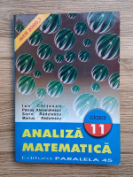 Ion Chitescu - Analiza matematica, clasa a XI-a