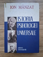 Ion Manzat - Istoria psihologiei universale (stare uzata)