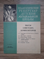 Repertoriu pedagogic al Scolii de Muzica pentru Copii. Piese ale compozitorilor sovietici, clasele VI-VII pentru viola si pian