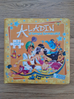 Aladin si lampa minunata (poveste si puzzle)