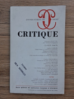 Revista Critique, ianuarie-februarie 1996