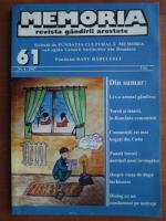 Anticariat: Memoria. Revista gandirii arestate (Nr. 61)