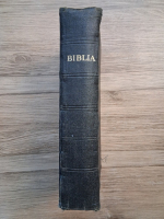 Anticariat: Biblia sau Sfinta Scriptura a Vechiului si Noului Testament cu trimiteri (uzata, 1966)
