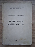 C. Boanca - Rezistenta materialelor