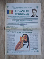 Cuvantul Legionar, anul XI, nr. 135, octombrie 2014
