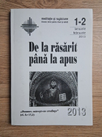 De la rasarit pana la apus, nr. 1-2, ianuarie-februarie 2013