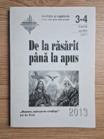 De la rasarit pana la apus, nr. 3-4, martie-aprilie 2013