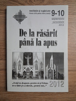 De la rasarit pana la apus, nr. 9-10, septembrie-octombrie 2012