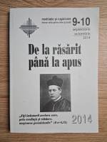 De la rasarit pana la apus, nr. 9-10, septembrie-octombrie 2014