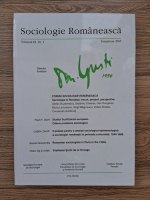 Revista Sociologie romaneasca, volumul 3, nr. 1, primavara 2005