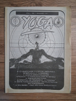Revista Yoga, anul I, nr. 1, ianuarie 1991