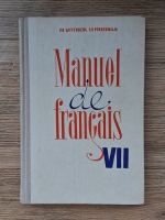 V. B. Gattenberg - Manuel de francais, clasa a VII-a