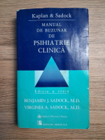 Benjamin J. Sadock - Manual de buzunar de psihiatrie clinica (uzata)