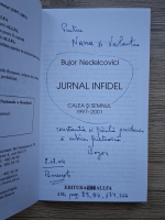 Bujor Nedelcovici - Jurnal infidel. Calea si semnul 1997-2001 (cu autograful autorului)