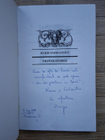 Bujor Nedelcovici - Provocatorul (cu autograful autorului)