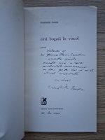Constanta Buzea - Cina bogata in viscol, poezii (cu autograful autoarei)