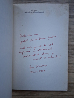 Dan Verona - Dati ordin sa infloreasca magnolia (cu autograful autorului)