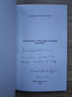 Daniel Octavian Bejan - Povestile unui mizantrop (cu autograful autorului)