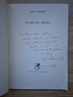 Dinu Flamand - Stare de asediu (cu autograful autorului)