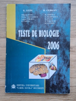 G. Lupu, R. Cergan - Teste de biologie