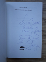 Anticariat: Geo Saizescu - Asta seara dansam cu...Bachus (cu autograful autorului)