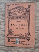 Ion Ghica - Scrisori catre V. Alecsandri (volumul 3)