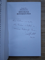 Nicolae Dan Fruntelata - Dincolo de Botosesti-Paia (cu autograful autorului)