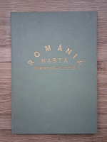 Romania. Harta turistica-rutiera