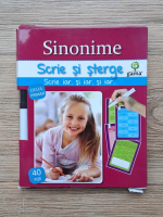 Sinonime. Scrie si sterge. Ciclul primar (40 fise)