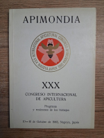 Apimondia. XXX congreso internacional de apicultura, 10-16 octubre 1985