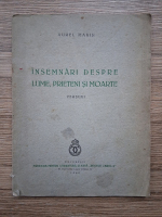 Aurel Marin - Insemnari despre lume, prieteni si moarte (1940)
