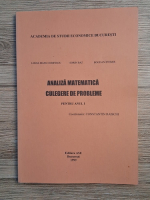 Constantin Raischi, Liana Manu-Iosifescu - Analiza matematica. Culegere de probleme pentru anul I