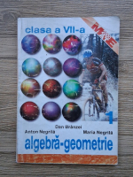 Dan Branzei, Anton Negrila - Algebra-geometrie, clasa a VII-a, partea a I-a