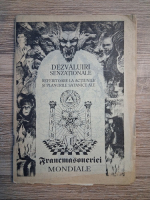 Dezvaluiri senzationale referitoare la actiunile si planurile satanice ale francmasoneriei mondiale