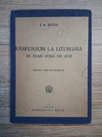 I. R. Botto - Raspunsuri la Liturghia Sf. Ioan Gura de Aur pentru cor de barbati (1944)