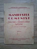 Karl Marx, Friedrich Engels - Manifestul comunist (1944)