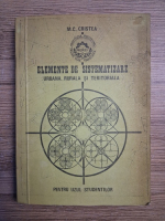 M. C. Cristea - Elemente de sistematizare urbana, rurala si teritoriala pentru uzul studentilor