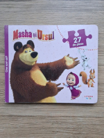Masha si ursul (carte cu puzzle, 27 de piese)
