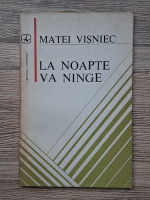 Matei Visniec - La noapte va ninge (volum de debut)