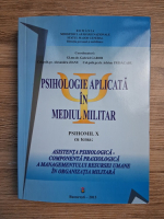 Psihologie aplicata in mediul militar. Psihomil X