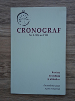 Revista Cronograf, nr. 4(32), an VIII, decembrie 2023