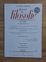 Revista de filosofie, Nr. 3 mai-iunie 2018