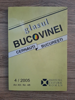 Revista Glasul Bucovinei, anul XII, nr. 4, 2005