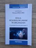 Roxana Briscariu - Rolul resurselor umane in organizatii. 11 perspective ale generatiei Y