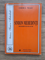 Costica Neagu - Simion Mehedinti. Bibliografie