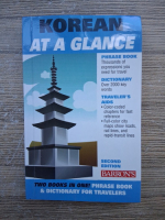 Daniel D. Holt - Korean at a glance. Phase book and dictionary for travelers