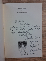 Dumitru Cerna - Poeme translucide (cu autograful autorului)