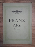 Franz album. Tiefe Stimme (partituri)